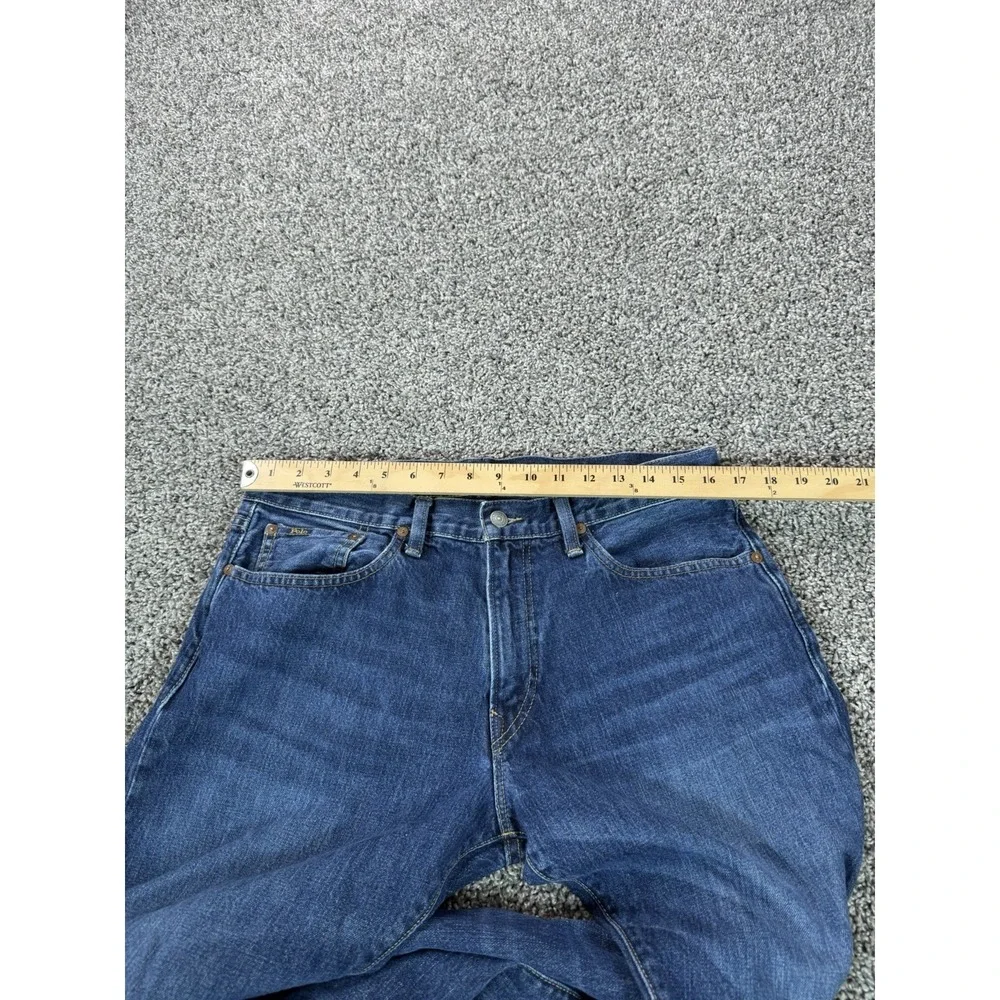 Polo Ralph Lauren Hampton Relaxed Straight Jeans Men's Size 33X30 Blue